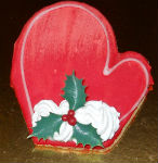 Mitten Shaped Cut Out Cookie