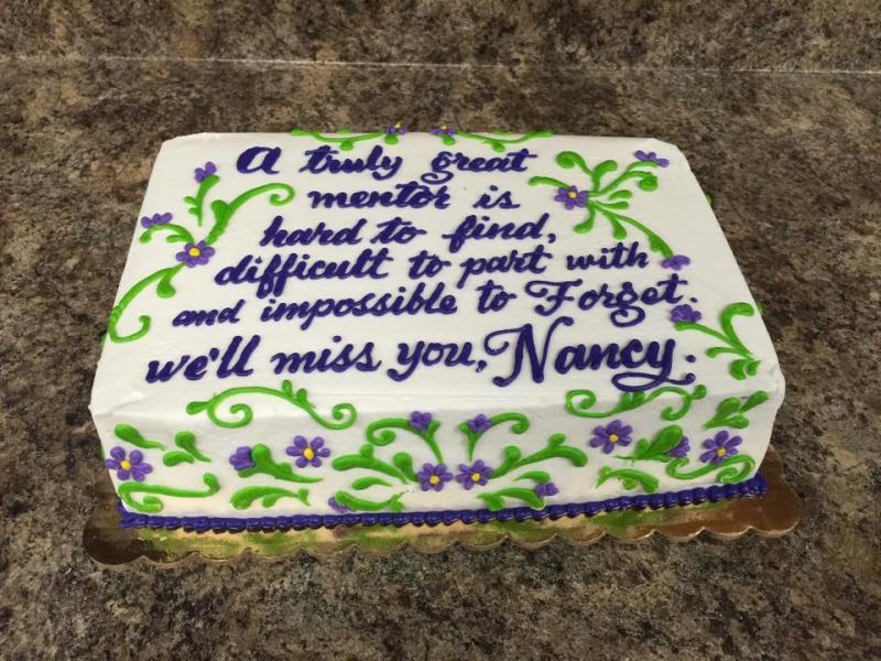 What are some nice retirement cake messages? - Quora